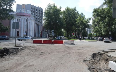 Второй участок проспекта Ленина закрывают в Абакане в эту субботу 