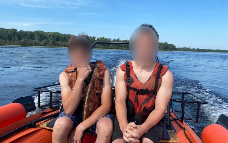 Подростки переплывали Енисей и чуть не утонули в Шушенском