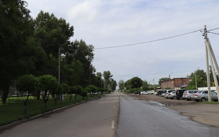 Новую линию освещения запустили по Заводской в Абакане