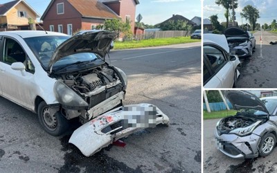 Тройное ДТП произошло на Цукановой в Абакане. В нем пострадал ребенок 