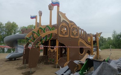 Корабль появился в абаканской зоне отдыха