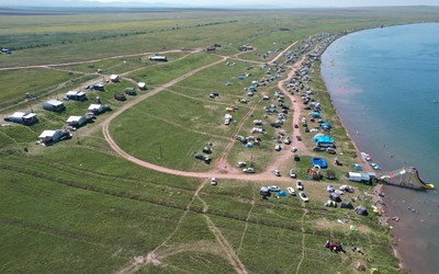 В один из жарких дней на Белё за раз отдохнуло 12 397 человек
