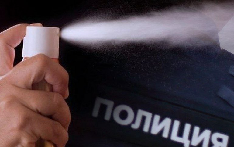 Жительница Саяногорска распылила газовый баллончик в полицейского