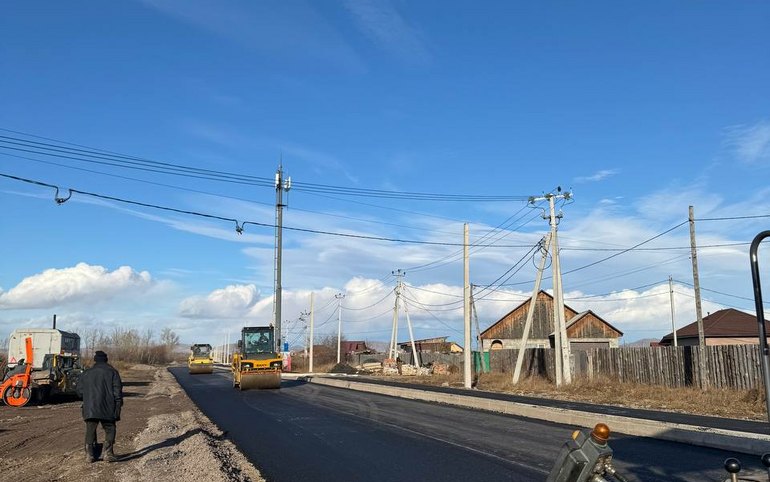 Объездную через Калинино начали асфальтировать