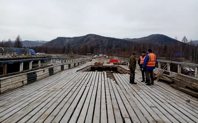 Новый мост через реку Каратас в Ширинском районе откроют в 2025 году 