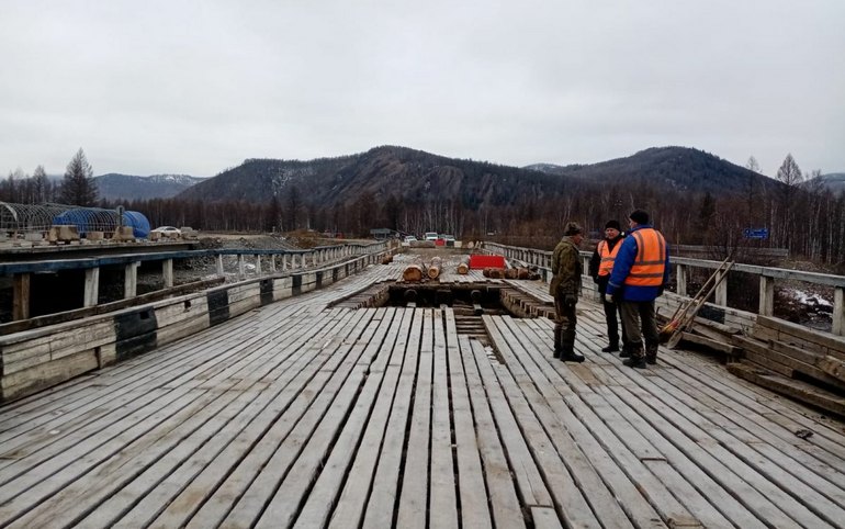 Новый мост через реку Каратас в Ширинском районе откроют в 2025 году 