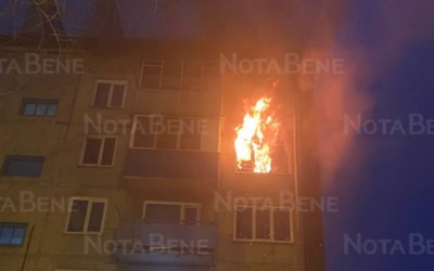 Замыкание либо курение: о предварительных версиях пожара по Дзержинского в Абакане 