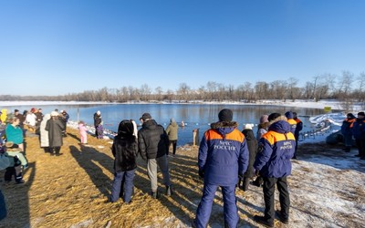 На Крещение в Хакасии искупались 8316 человек