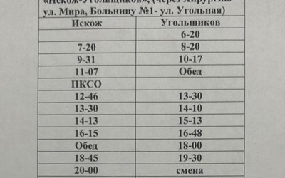 Для учеников черногорской школы № 16 запустили новый маршрут автобуса «7А»
