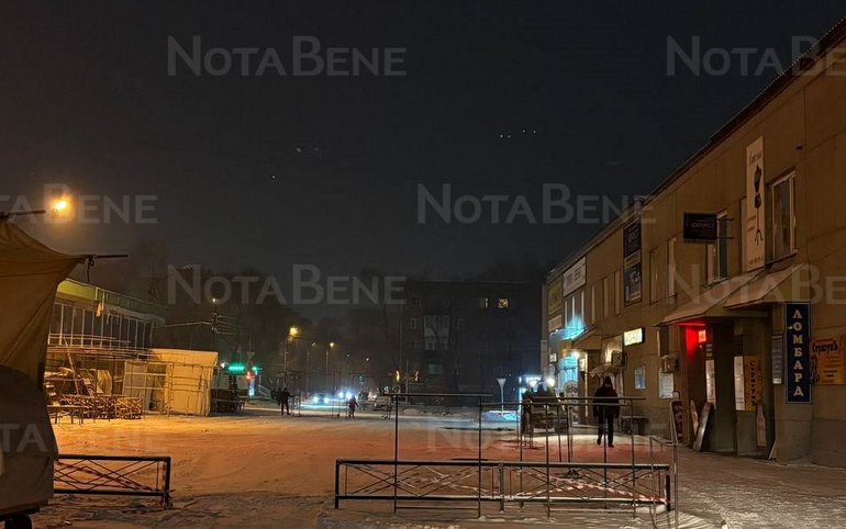 Ограждение на Центральном рынке в Абакане сделали для будущей парковки