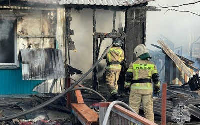 Мужчина погиб в пожаре в Саяногорске