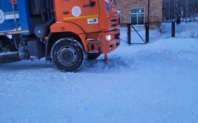 Мусоровоз сбил девушку в Таштыпе 