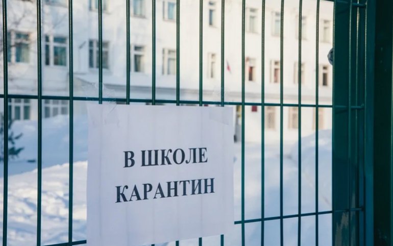 Карантин вводят в школе в Зеленом