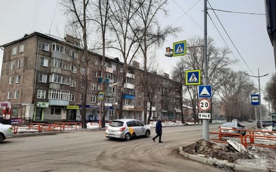 «Умный» пешеходный переход оборудуют по Чертыгашева в Абакане 