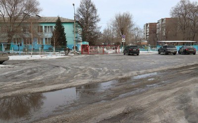 Лужи у абаканского детсада «Росинка» больше не будет