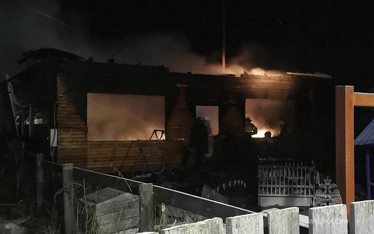 Из-за похолодания в Хакасии всплеск печных пожаров 