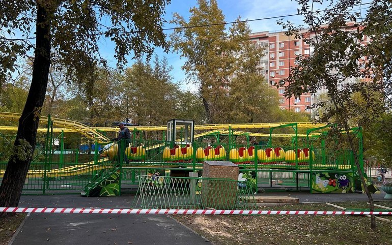 Аттракционы в абаканском «Орленке» запустят 1 мая 