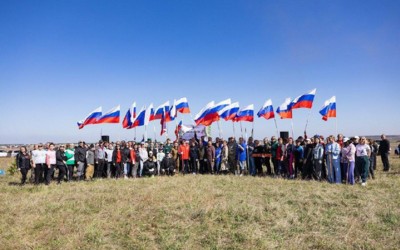 Победа 80: большой геоглиф из сосен высадят в Алтайском районе 5 мая