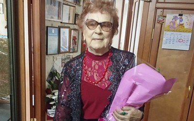 В Хакасии труженица тыла отметила 95-летний юбилей