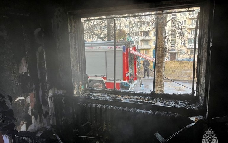 Из-за электросамоката сгорела квартира в Красноярском крае