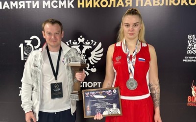 Александра Фролова из Хакасии взяла серебро первенства России по боксу