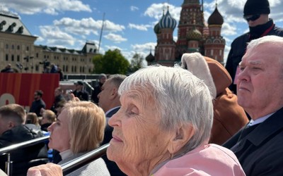 Блокадница из Хакасии посетила Парад Победы на Красной площади