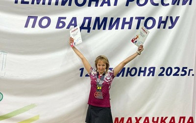 Бадминтонисты из Хакасии – призёры чемпионата России