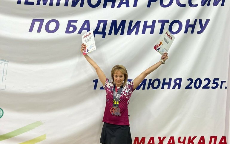 Бадминтонисты из Хакасии – призёры чемпионата России