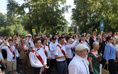 Вяткина в Абакане сегодня станет пешеходной из-за городского выпускного