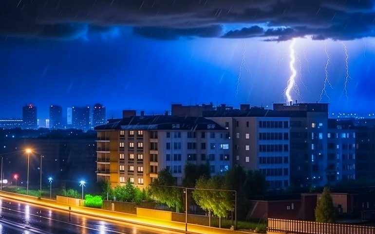 В Хакасии вновь штормовое предупреждение