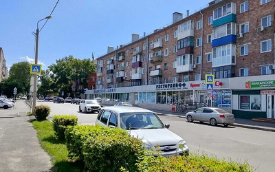 Новый пешеходный переход появился на Вяткина в Абакане