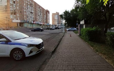 На сбежавшего самокатчика может быть возбуждено дело