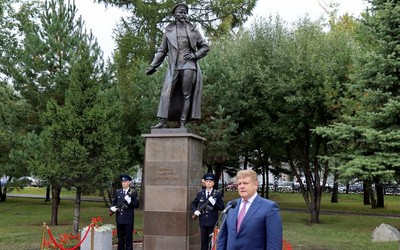 Анатолий Серышев участвовал в открытии памятника основателю отечественных органов безопасности