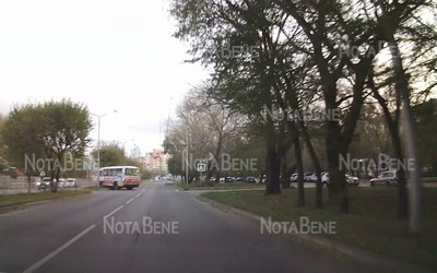 ДТП с пассажирским автобусом произошло на Кати Перекрещенко этим утром