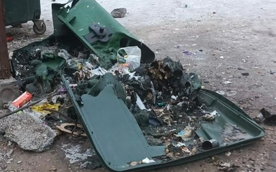 Мусорные баки горели в Хакасии 12 раз этой осенью