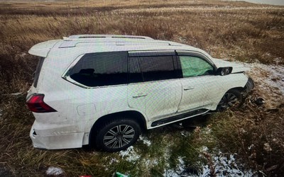 8-летний пассажир Lexus LX450D сломал позвонки в Боградском районе