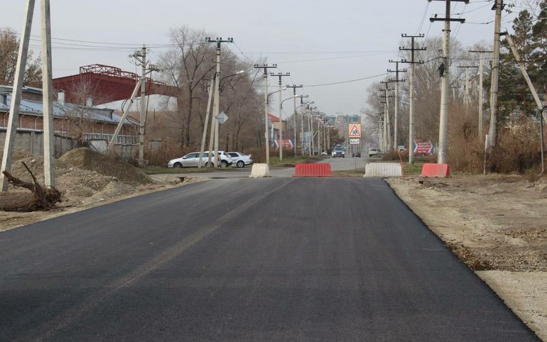 На участке Крылова в Абакане скоро откроют движение