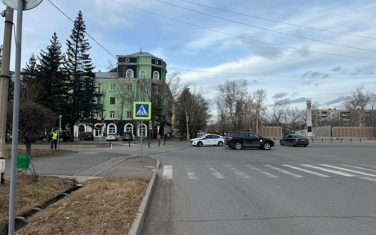 17-летнюю девушку сбили на «зебре» в Черногорске