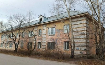 Фундамент обрушился в жилом доме в Черногорске