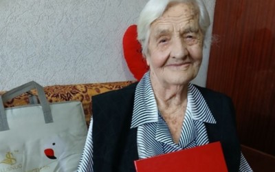 Вековой юбилей отметила труженица тыла в Хакасии