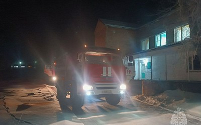 Эвакуация в детском отделении Боградской больнице была из-за замыкания светильника 