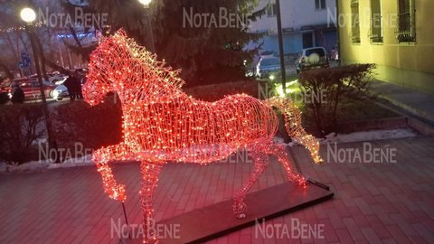 Огненная лошадь украсила Абаканский филиал КрасЖД