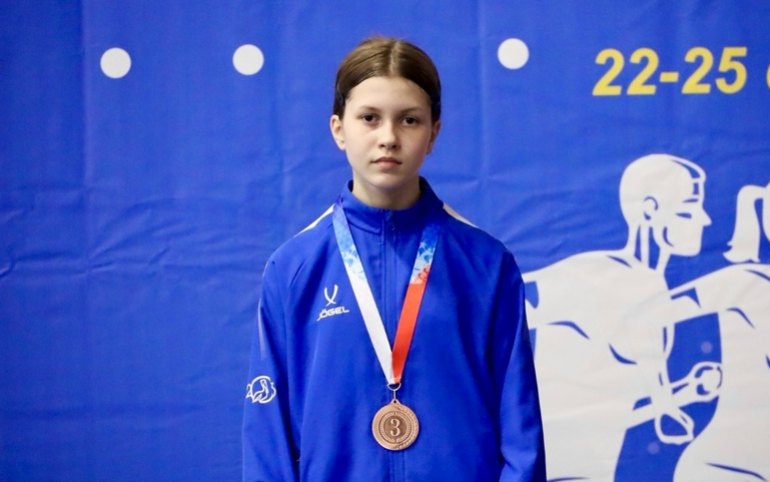 Алина Бессонова из Хакасии – призёр первенства России по легкой атлетике