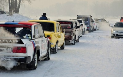 Ледовые гонки пройдут на Калининском карьере