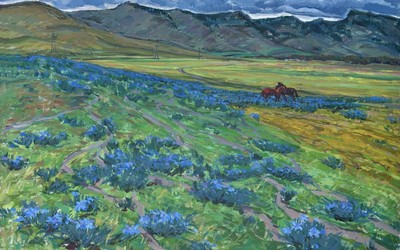 Окультуриваемся на выставке живописи в Детской художественной школе им. Каратанова