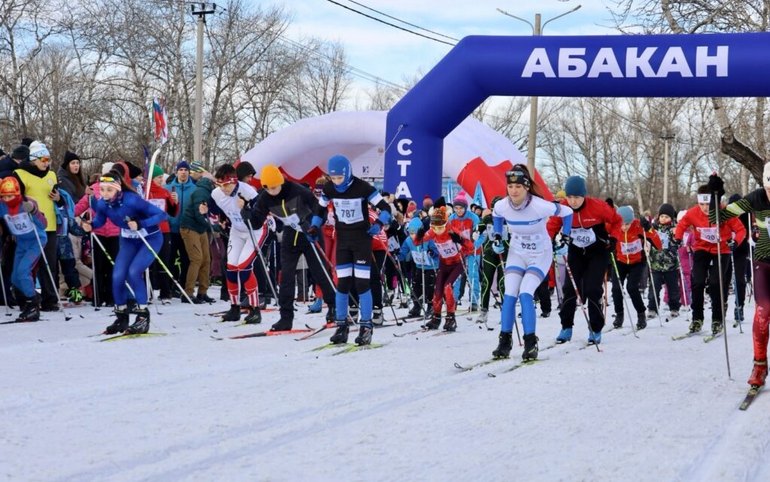 Лыжня России в Абакане пройдет 14 февраля. Регистрация открыта