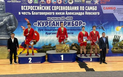 Павел Сорокаев из Хакасии взял золото всероссийских соревнований по самбо