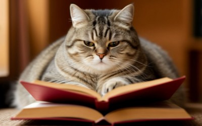 Коты и книги: ваши питомцы могут украсить выставку и соцсети главной библиотеки Хакасии