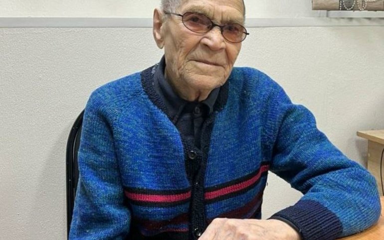Труженик тыла из Черногорска отметил 95-летний юбилей