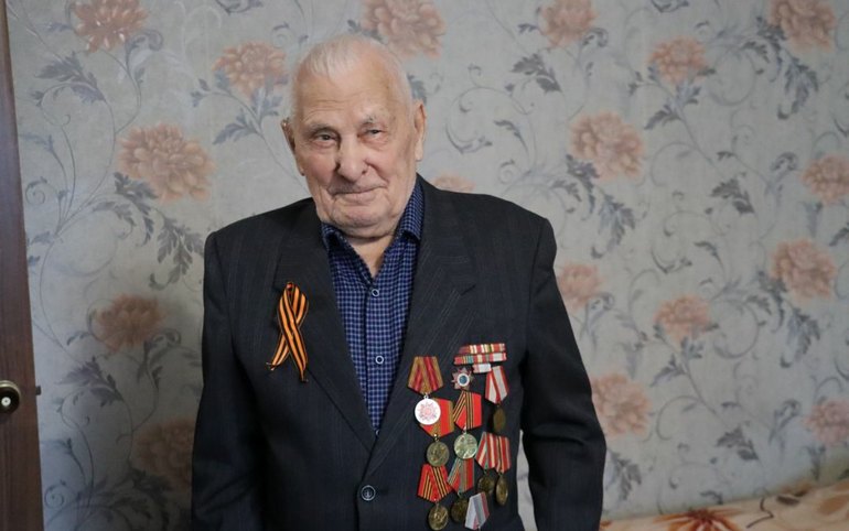 В Абакане на 103-м году жизни ушел ветеран войны Василий Филиппович Андреенко